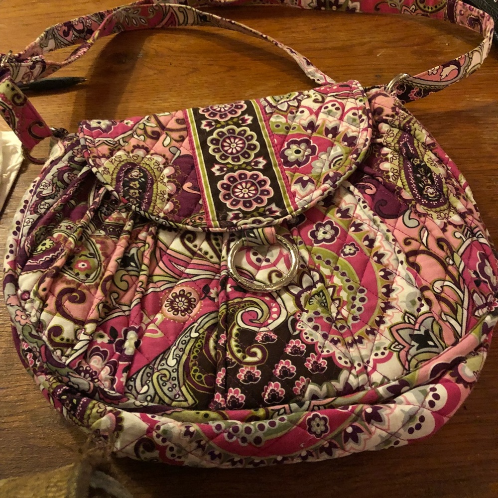 Vera Bradley pink paisley bag
